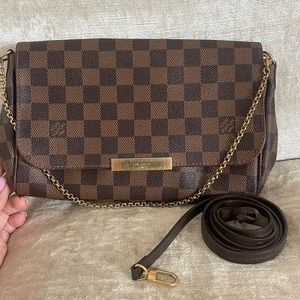 Louis Vuitton favorite mm damier ebene Crossbody bag